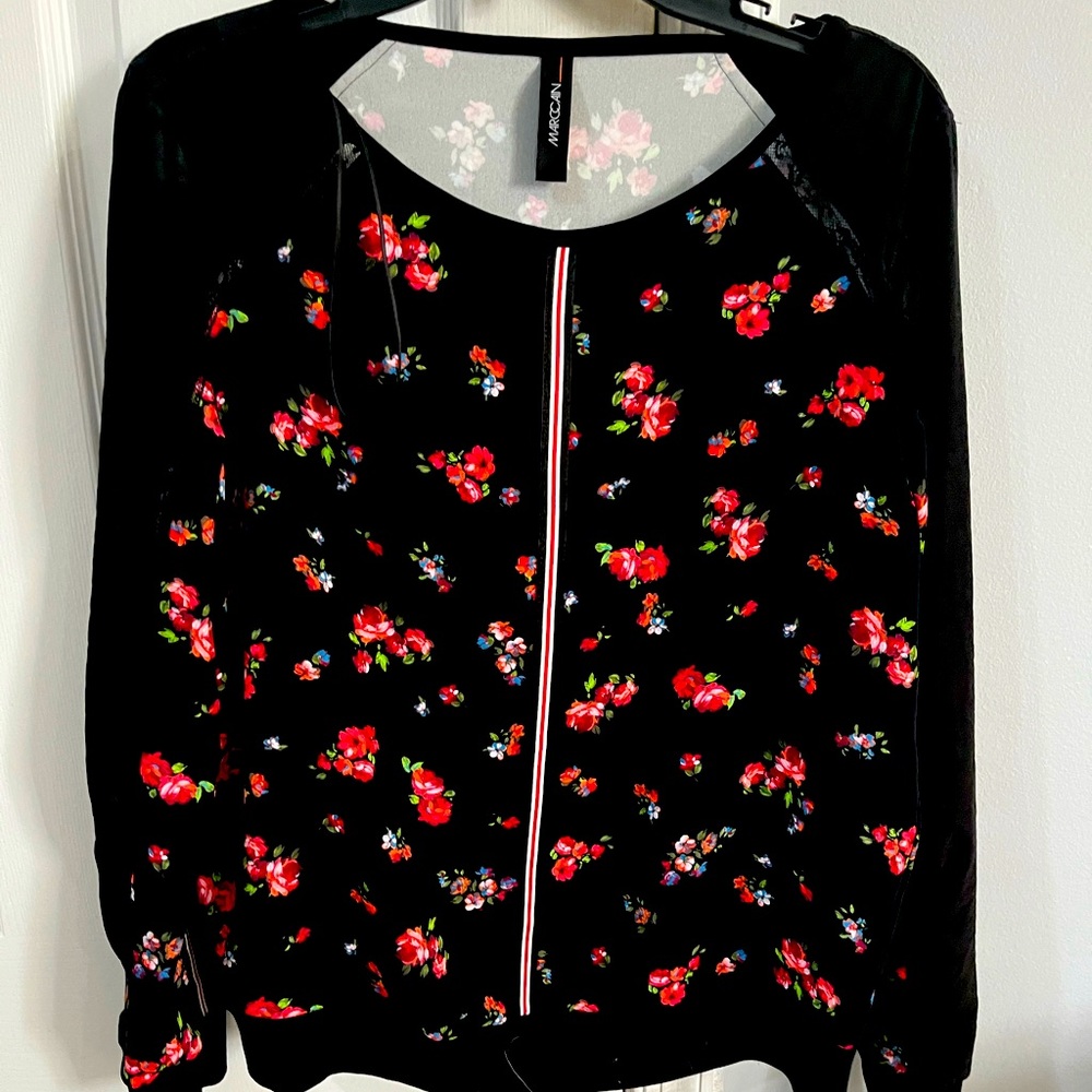 Marc Cain floral blouse